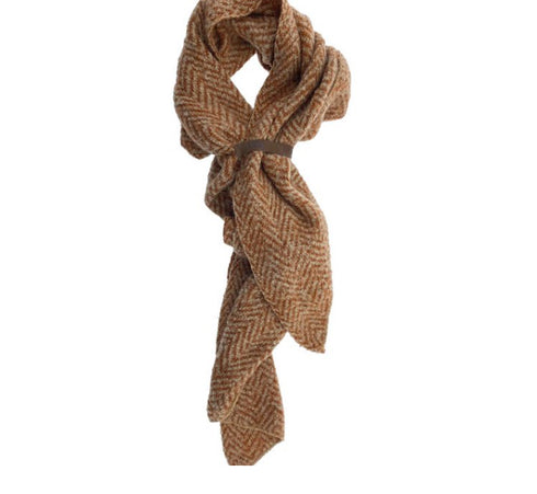 Lot83 Schal Jet - MANDEL